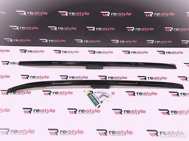 Рейлинги Toyota RAV4 (XA50) с18г Черные