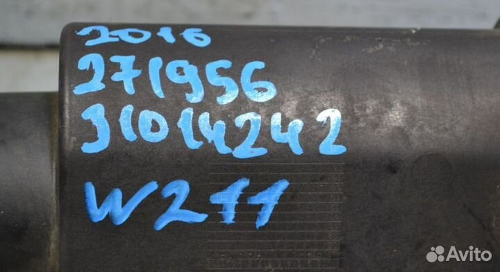 Патрубок интеркулера Mercedes-Benz Е-класс W211 M2