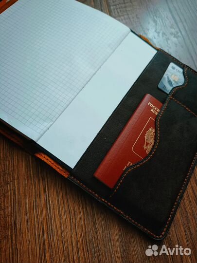 Обложка для блокнота, блокнот, ежедневник