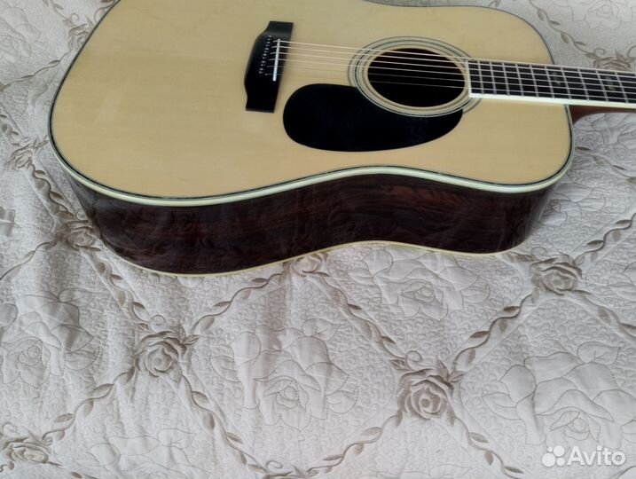 Morris W-40 акустическая гитара Japan