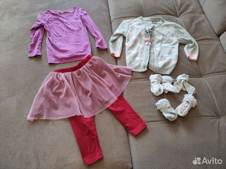 Пакет одежды для девочки 92-98