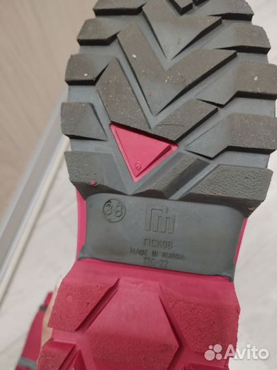 Сапоги резиновые утепленные 37 размер