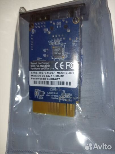 Карта snmp DL801