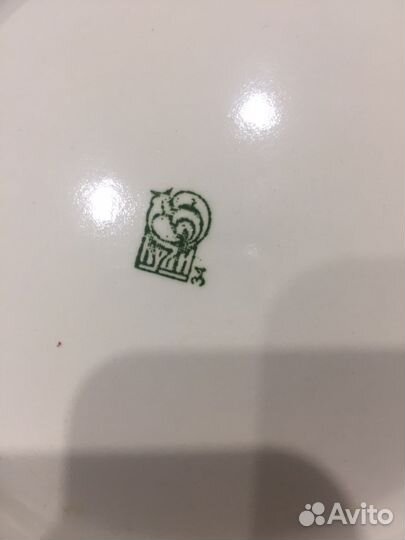 Тарелка антикварная