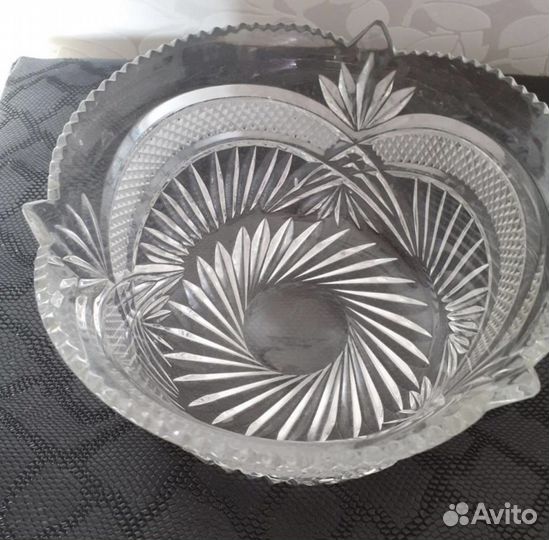 Хрустальные вазочки СССР