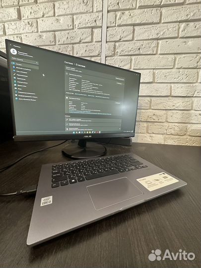Asus X409 + Asus VP229