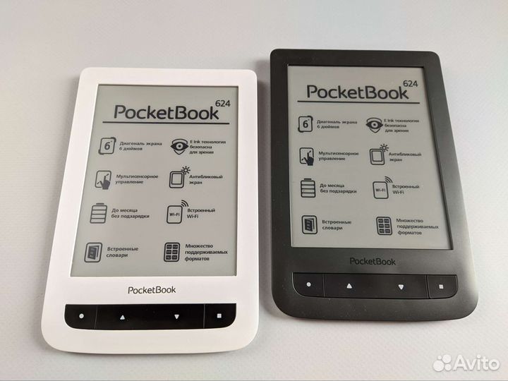 Pocketbook 624 (8Gb, Coolreader)