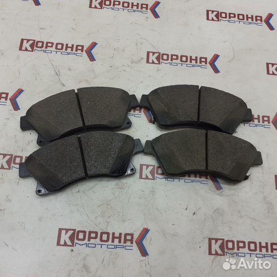 Колодки тормозные передние chevrolet cruze