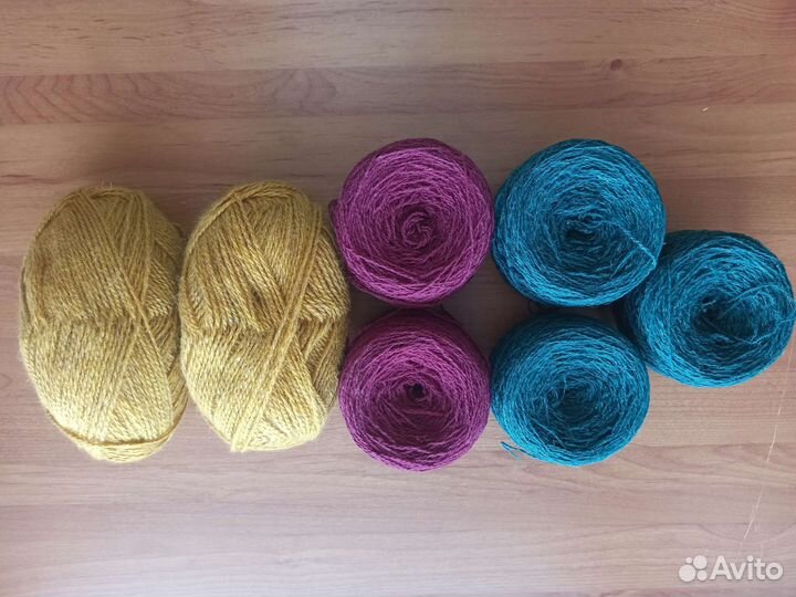 Пряжа советская и современная