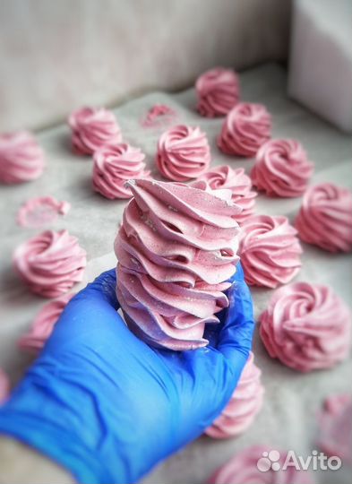 Зефир, зефиросендвичи, зефир в рожке