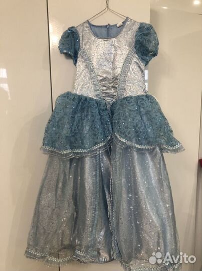 Новогодний костюм золушки на рост 134