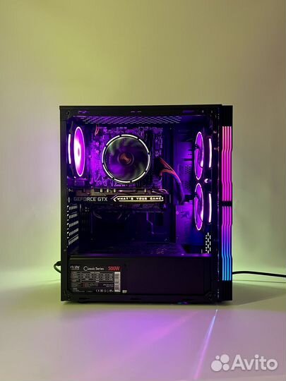 Игровой пк : ryzen 5 4500 + gtx 1660 OC