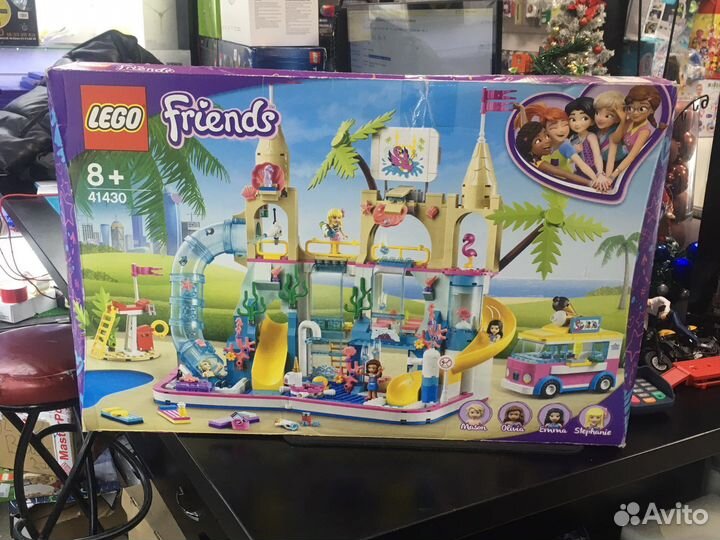 Конструктор lego Friends Летний аквапарк 41430