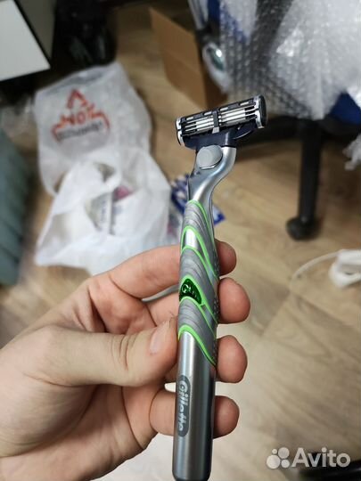 Бритвенный станок Gillette Mach3 Power