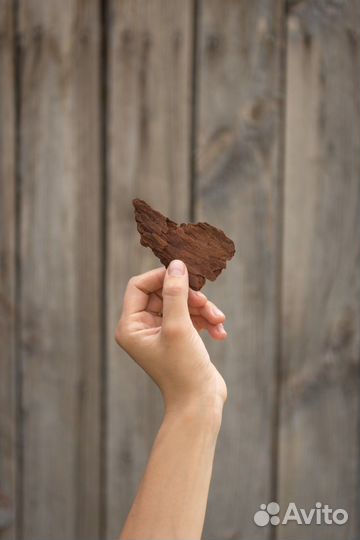 Мульча кора лиственницы (фракция 5-10см)