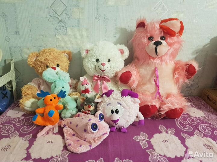 Игрушки мягкие