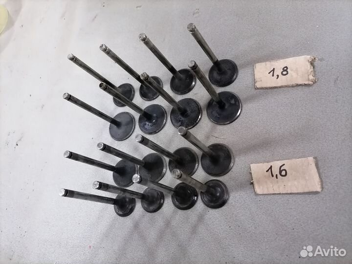 Клапана двигателя Opel Kadett E 1984-1992