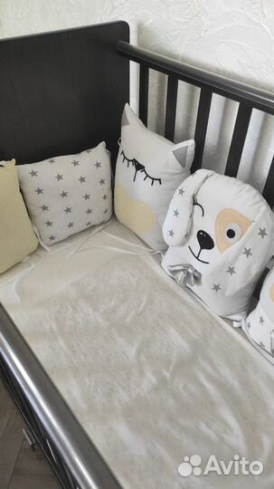 Бортики в кроватку