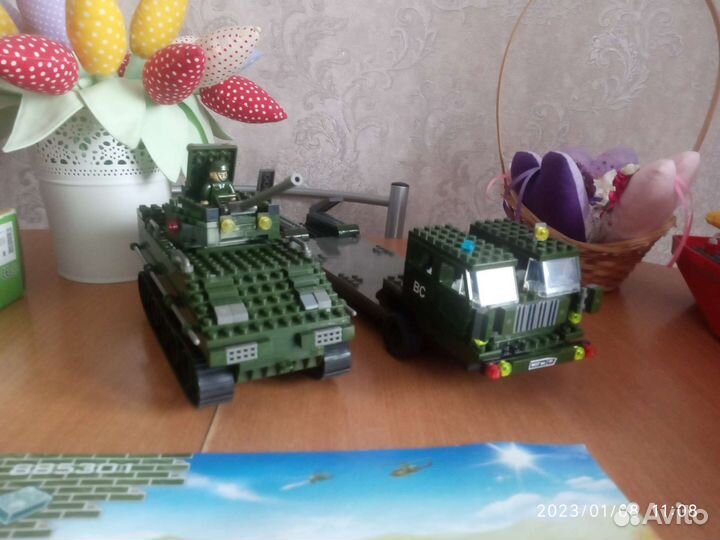 Лего lego город мастеров танк и грузовик