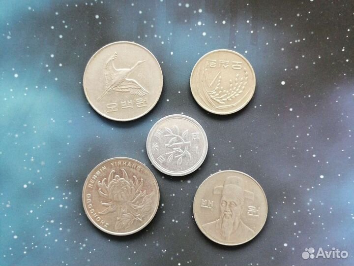 Монеты стран Азии
