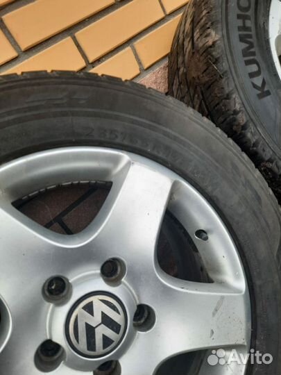 Колеса r 17 на touareg volkswagen