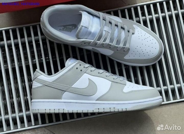 Кроссовки Nike Dunk low grey fog оригинал