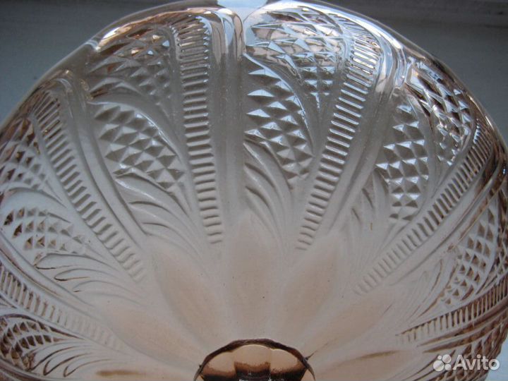 Фруктовницы карамельное стекло СССР