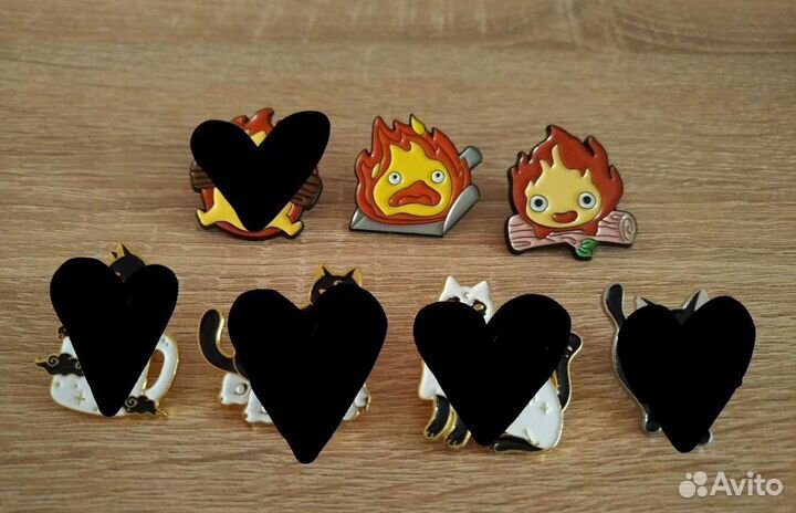 Значки пины броши металл