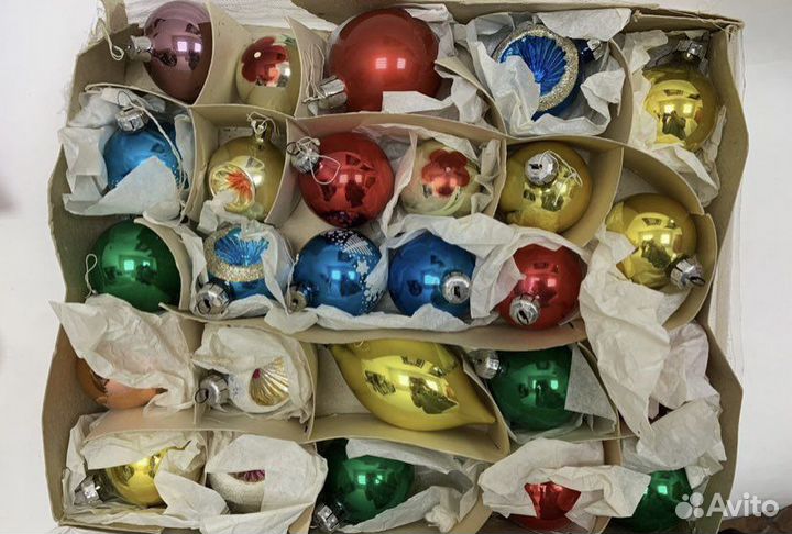 Ёлочные игрушки. гдр. Советских времён