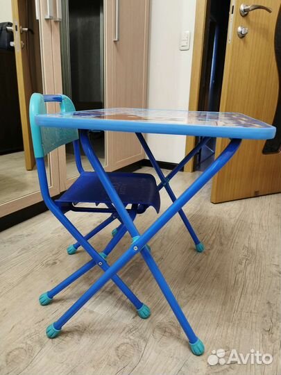 Детский стол и стул складные Nika Маша и медведь