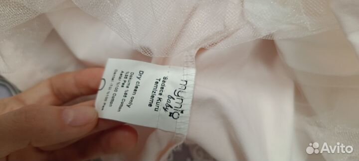 Очень красивое платье для девочки 86-92