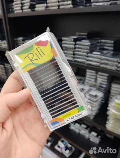 Ресницы для наращивания Rili (by Lovely)