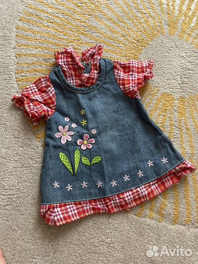 Одежда для кукол и ванночка