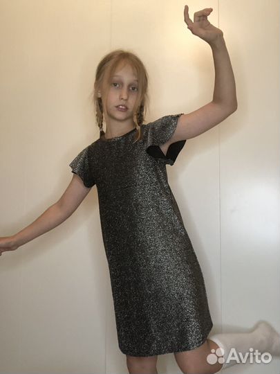 Пакет из 15 вещей на девочку 140 -128 см