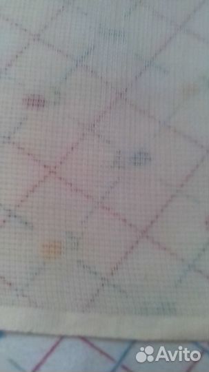 Канва и нитки мулине СССР