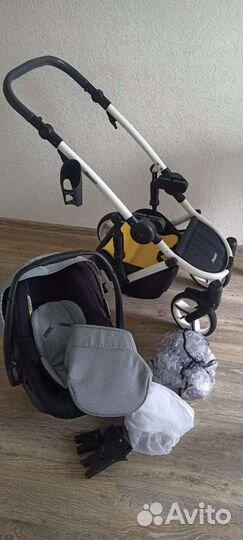 Коляска bebetto murano 3 в 1