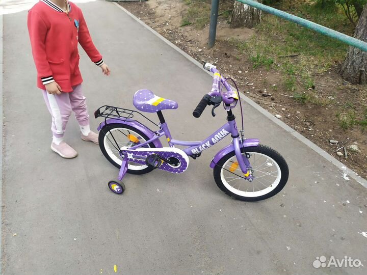 Детский велосипед Black Aqua