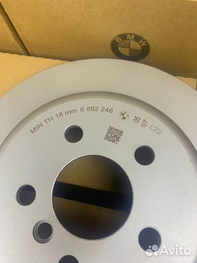 Диск тормозной задний правый BMW X3 G01 / X4 G02