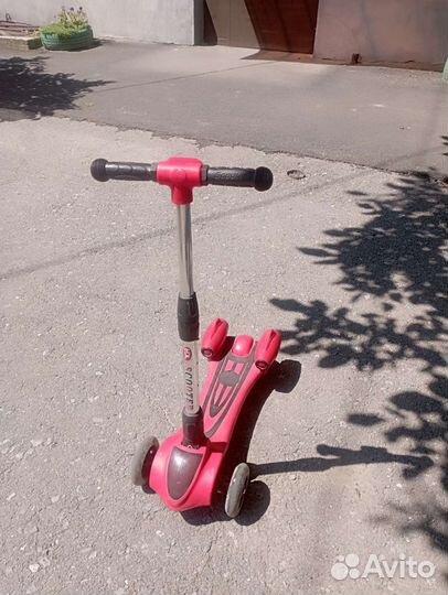 Самокат детский трехколесный бу