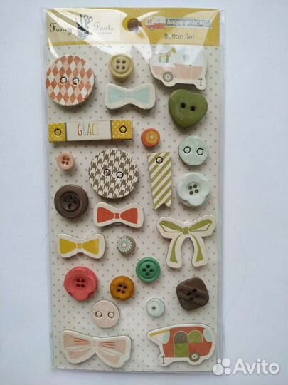 Пуговицы декоративные