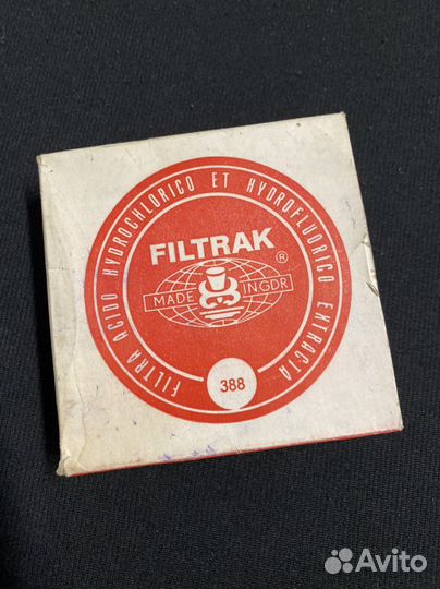 Фильтровальная бумага Filtrak 9 см гдр