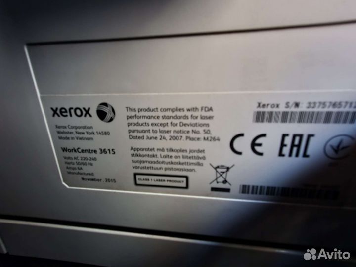 Мфу Xerox WorkCentre 3615