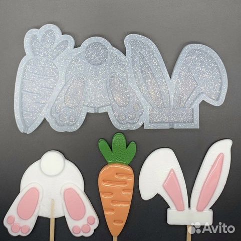 Молд уши кролика, зайца