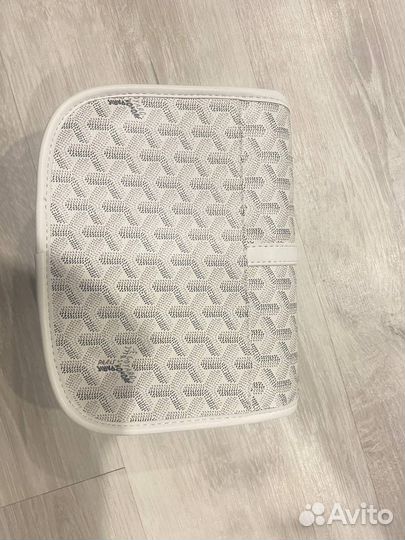 Сумка через плечо goyard белая