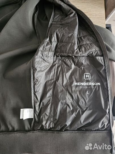 Комбинированная куртка толстовка Henderson