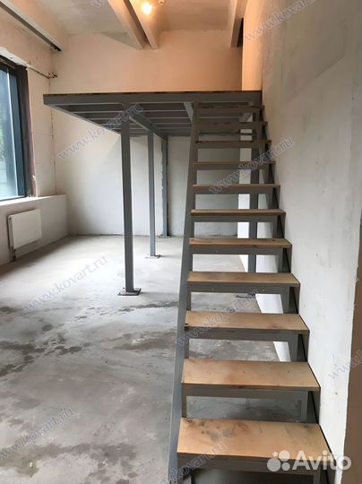 Лестницы. Антресольный этаж, системы и лестницы