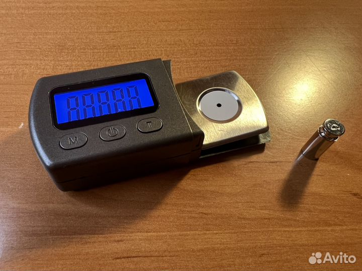 Вeсы для настрoйки прижимнoй силы тонарма (шелла)