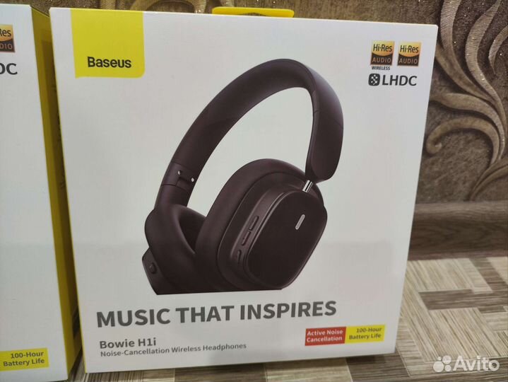 Беспроводные наушники Baseus Bowie H1i