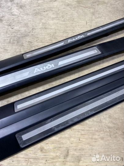 Накладка на порог салона Audi A8 4E2 BFM 2002-2005