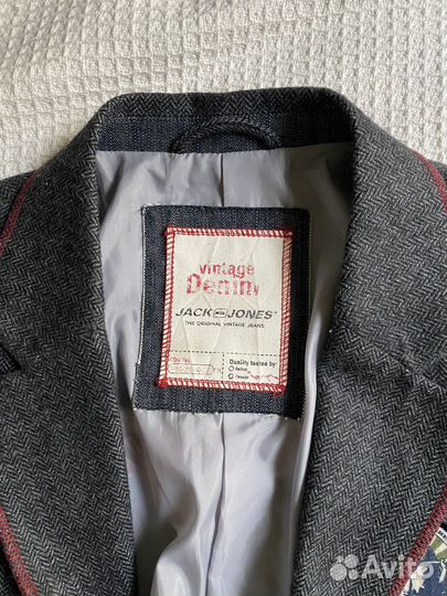 Винтажный пиджак Jack Jones